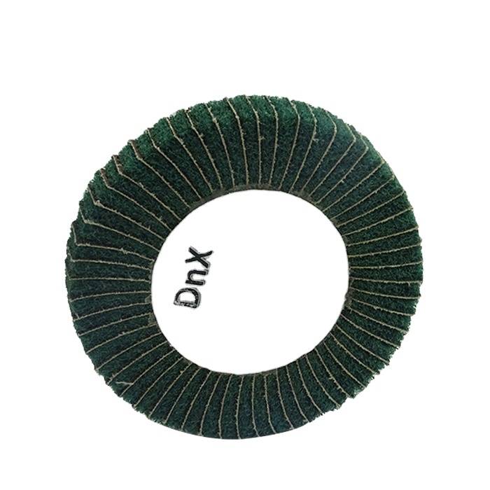 Aluminum Oxide Abrasive Flap Brush Wheel For Metal Surface Rust Removal